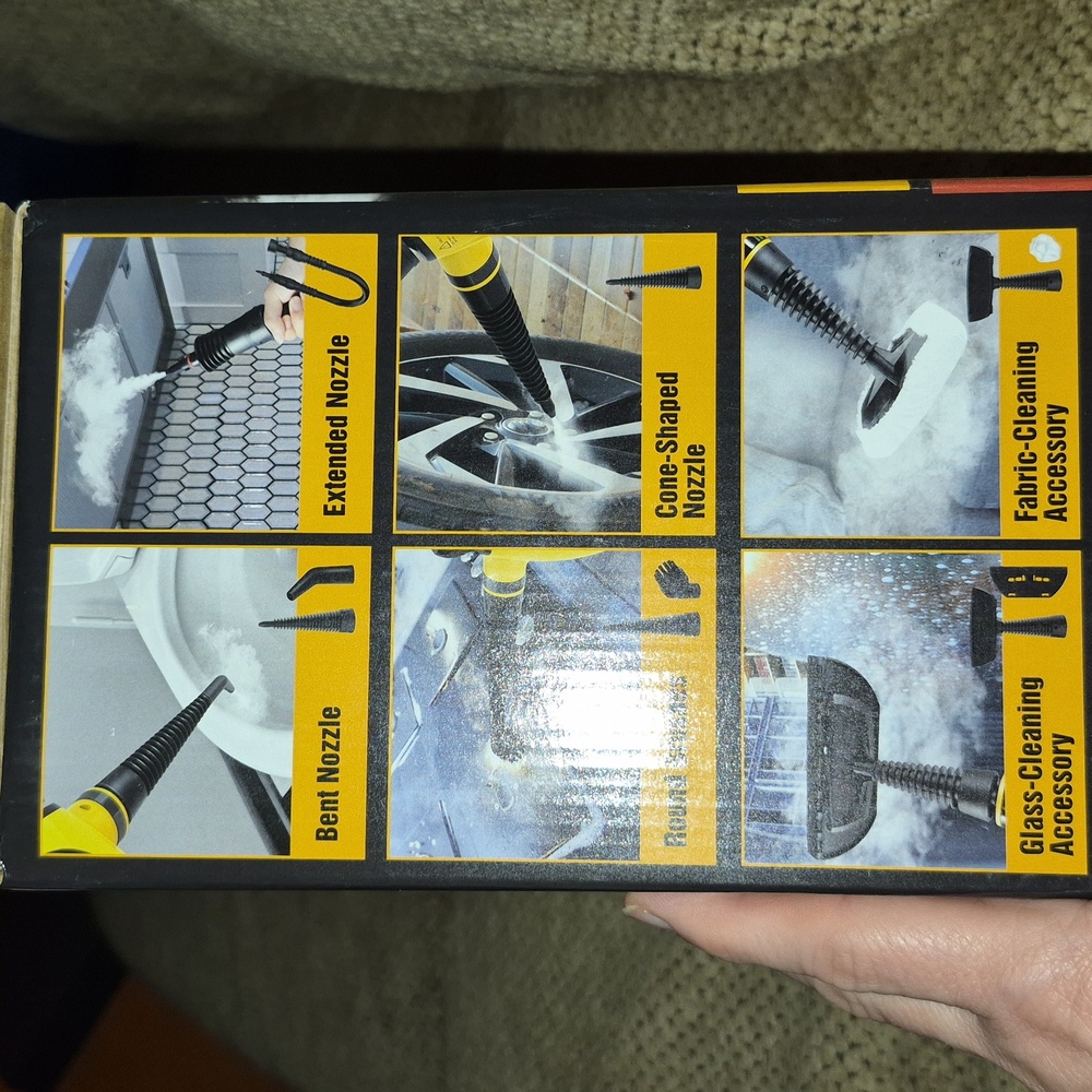 Steam Cleaner - 12-Piece Accessory Set - Picture 3 of 5